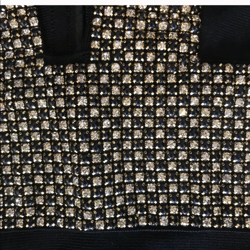 Small embellished bandage dress 💋🎀😍🎈👯‍♀️ - Picture 3 of 3